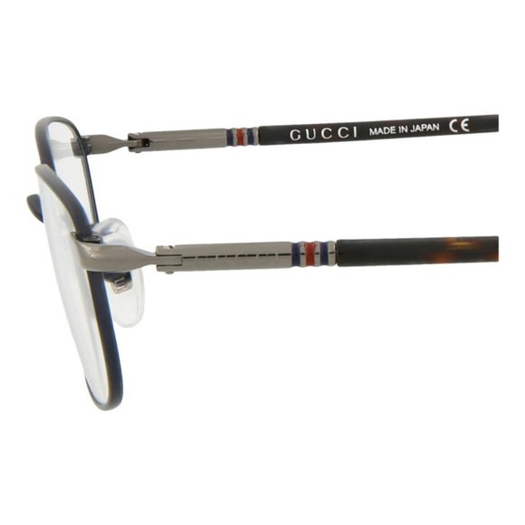 Gucci Mens Round/Oval Blue Havana Transparent Fashion Designer Eyewear - Picture 2 of 11